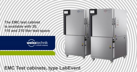LabEvent típusú EMC tesztkamra