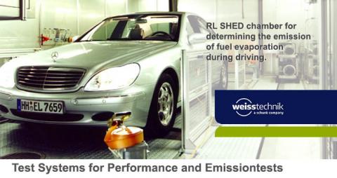 SHED – légmentesen lezárt tesztberendezések a kipárolgási emissziók meghatározásához